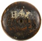 1911-16 Harry Hooper Boston Red Sox H&B Louisville Slugger Professional Model Side Written / Vault Mark Game Used Bat Direct From H&B Vaults (MEARS A10) 