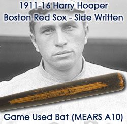 1911-16 Harry Hooper Boston Red Sox H&B Louisville Slugger Professional Model Side Written / Vault Mark Game Used Bat Direct From H&B Vaults (MEARS A10) 