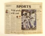 1938-2000 Baseball Magazine New York Yankees & Mets Program (3 Total 2 Tickets)