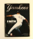 1938-2000 Baseball Magazine New York Yankees & Mets Program (3 Total 2 Tickets)