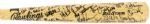 1992 New York Mets Team Signed Bat w/About 50 Sigs. (MEARS LOA) 