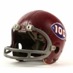 1969 Washington State Game Worn Suspension Football Helmet w/100 Years College Football Decal (MEARS LOA)