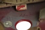 1969 Washington State Game Worn Suspension Football Helmet w/100 Years College Football Decal (MEARS LOA)