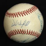 1984-94 400 Home Run Club Signed OAL (Brown) Baseball - JSA
