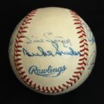 1984-94 400 Home Run Club Signed OAL (Brown) Baseball - JSA
