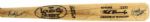 1986-89 Keith Hernandez New York Mets Autographed Louisville Slugger Professional Model Game Used Bat (JSA/MEARS A8) 
