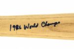 1987-89 Gary Carter New York Mets Autographed Rawlings Adirondack Professional Model Game Bat (JSA/MEARS A5)