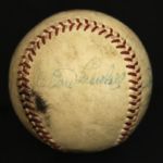 1952-58 Brooklyn Dodgers Multi-Signed ONL (Giles) Baseball w/6 Sigs. Incl. Jackie Robinson Dizzy Dean Roy Campanella Gil Hodges - Full JSA 