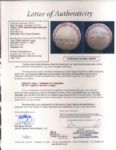 1952-58 Brooklyn Dodgers Multi-Signed ONL (Giles) Baseball w/6 Sigs. Incl. Jackie Robinson Dizzy Dean Roy Campanella Gil Hodges - Full JSA 