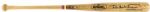 1992 Pat Listach Milwaukee Brewers Autographed Rookie Season Cooper Professional Model Game Bat (MEARS Authentic)