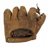 1941-45 Martin's Flannel Baseball Jersey Drink Coca-Cola In Bottles Reference On Back With Pants & Glove