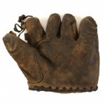 1941-45 Martin's Flannel Baseball Jersey Drink Coca-Cola In Bottles Reference On Back With Pants & Glove