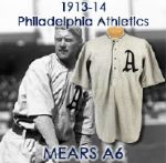 1913-14 circa Philadelphia Athletics Road Unifom (MEARS A6)