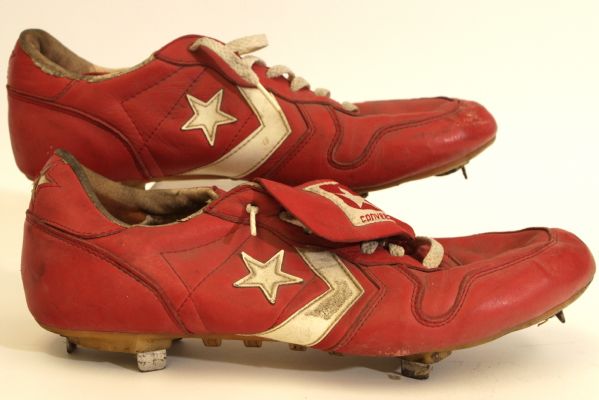 1987 Chicago White Sox Game Worn Cleats (MEARS LOA) 