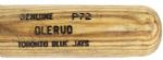 1991-96 John Olerud Toronto Blue Jays Autographed Louisville Slugger Professional Model Game Used Bat (MEARS A10)