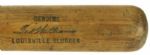 1950-60 Ted Williams Boston Red Sox H&B Louisville Slugger Professional Model Team Index Bat (MEARS A7)