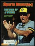 1982 George Bamburger Milwaukee Brewers Signed Sports Illustrated Magazine - MEARS LOA 