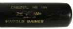 1990-92 Harold Baines Oakland Athletics Autographed Hoosier Professional Model Game Used Bat (MEARS A9)