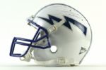 1990s Air Force Falcons Game Used #90 Helmet, Signed by Coach Fisher DeBerry (MEARS LOA) 