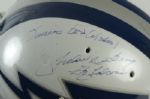 1990s Air Force Falcons Game Used #90 Helmet, Signed by Coach Fisher DeBerry (MEARS LOA) 