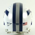 1990s Air Force Falcons Game Used #90 Helmet, Signed by Coach Fisher DeBerry (MEARS LOA) 