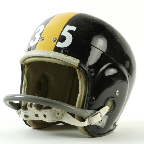 1960s Vintage Football Helmet Styled After John Henry Johnson Pittsburgh Steelers 