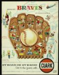 1957-82 Milwaukee Braves & Brewers Publication Lot of 11 
