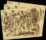 1957-82 Milwaukee Braves & Brewers Publication Lot of 11 