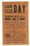 1919-20 Baseball Town Team Broadside Promotionals - Lot of 4