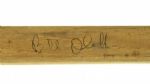 1977-78 Louisville Birmingham Bulls Team Signed Hockey Stick (MEARS LOA)