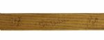 1975-78 Philadelphia Flyers Jimmy Watson Signed Personal Model Stick w/22 Sigs. Incl. Bernie Parent (MEARS LOA) 