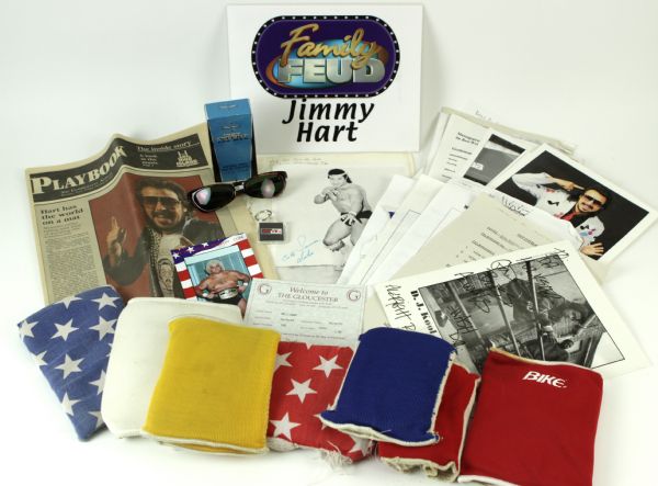 1980s All Star Wrestling Including Many Jimmy Mouth of the South Hart Memorabilia