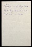 Skeeter Davis Hand Written Lyrics To Songs 
