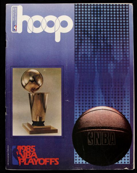 1985 Chicago Bulls vs. Milwaukee Bucks Playoff Program First Michael Jordan Playoff Series
