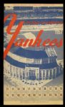 1957 New York Yankees Yankee Stadium Chicago White Sox Washington Senators Programs - Lot of 2