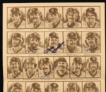 1982 Milwaukee Brewers Sportrait Album Signed by 15 Incl. Bud Selig Cooper Sutton Oglivie - JSA 