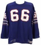 1960s #66 Durene Jersey Styled After Buffalo Bills Jersey 