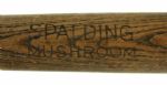 1900-10 Spalding Mushroom 34 Adult Size Bat 