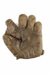 1900-10 circa Spalding Baseball Glove w/ Full Web (MEARS LOA)