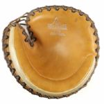 1920-30s Gem Mint Reach Buckle Back Crescent Pad Softball Catcher’s Mitt (MEARS LOA)