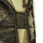 1919 circa Chick Galloway Philadephia Athletics Extremely Rare NRMT Reach White Buckskin Signature Model Baseball Glove w/ Full Web (MEARS LOA)