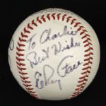 1968 Elroy Face Pittsburgh Pirates ONL (Giles) Baseball - Trophy Ball (JSA)