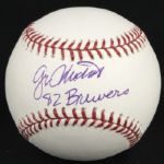 1982 George "Doc" Medich Milwaukee Brewers Single Signed OML (Selig) Baseball - JSA 