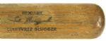 1955 Ted Kluszewski Cincinnati Reds H&B Louisville Slugger Professional Model Game Used Bat - Obtained at Wrigley Field (MEARS A6) 
