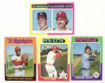 1975 Topps Complete Set w/Nolan Ryan & George Brett Robin Yount Rookies 