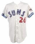 1995 Joshua Spring Hagerstown Suns Game Worn Jersey Blue Jays (MEARS LOA)