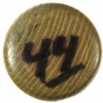1976 Hank Aaron Milwaukee Brewers H&B Louisville Slugger Professional Model Bicentennial Game Used Bat w/ Vintage Autograph (MEARS A9) “One of Hammer's Very Last Bats”