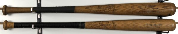 1960s Mickey Mantle New York Yankees 33" H&B Louisville Slugger Store Model Bats - Lot of 2