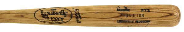 1986 Darren Daulton Philadelphia Phillies Signed Louisville Slugger Professional Model Game Used Bat (MEARS Authentic)
