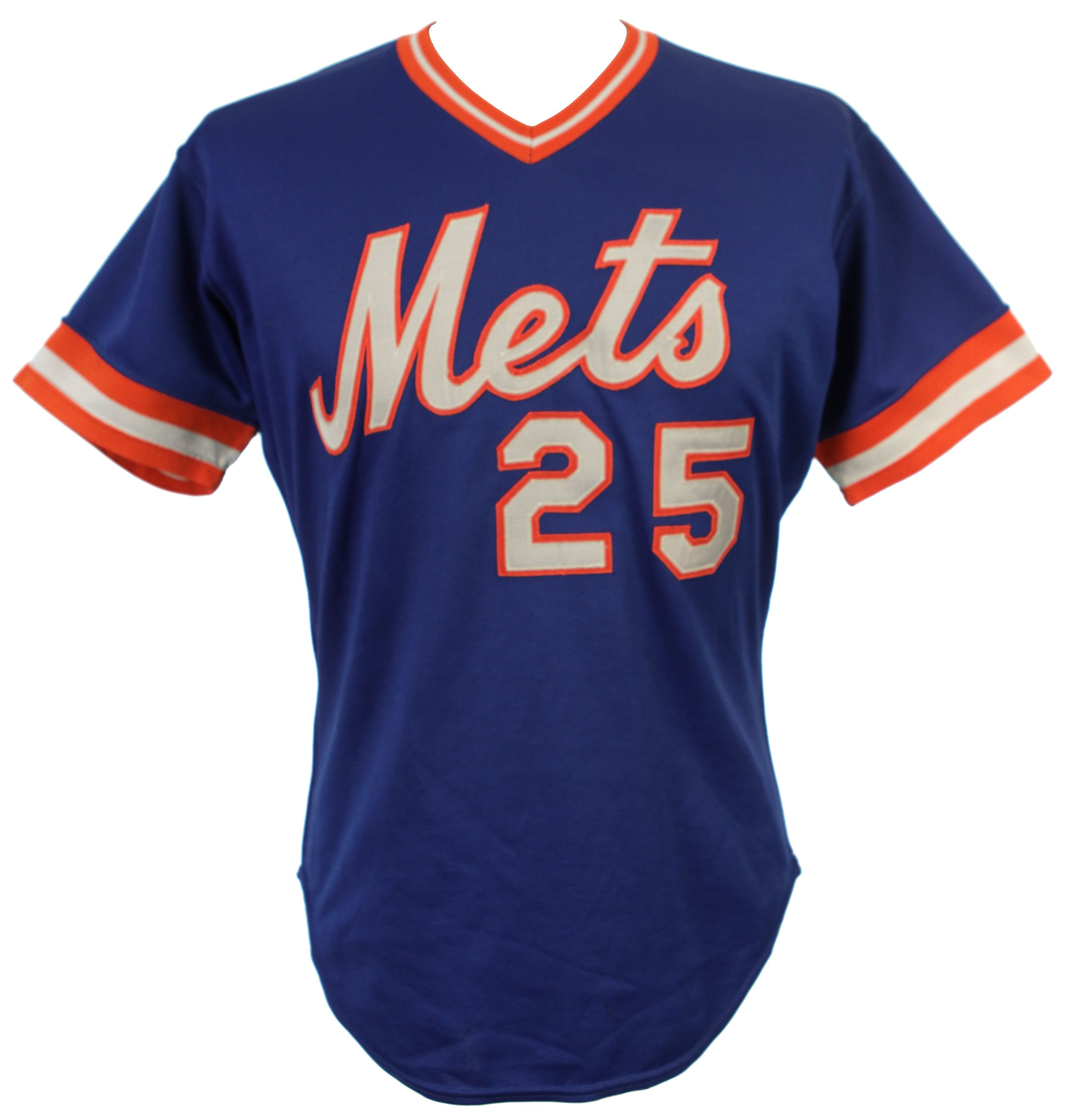 Lot Detail - 1983 Danny Heep New York Mets Game Worn Alternate Blue Jersey  (MEARS LOA)